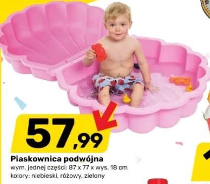 piaskownica muszelka