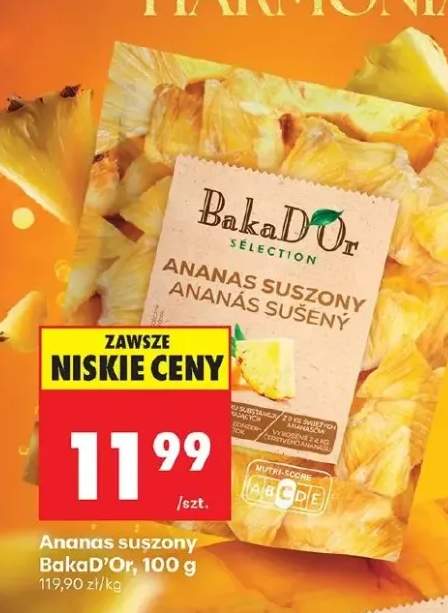 ananas suszony