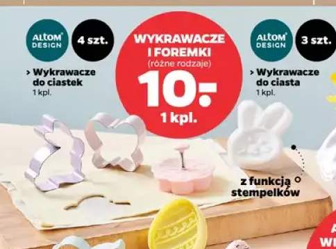 foremka do wykrawania ciastek