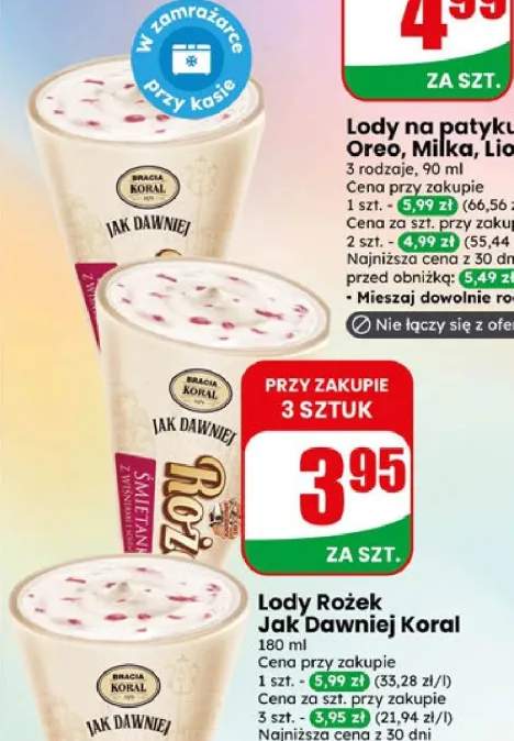 lody rożek