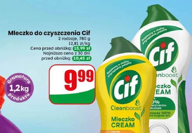 mleczko do czyszczenia