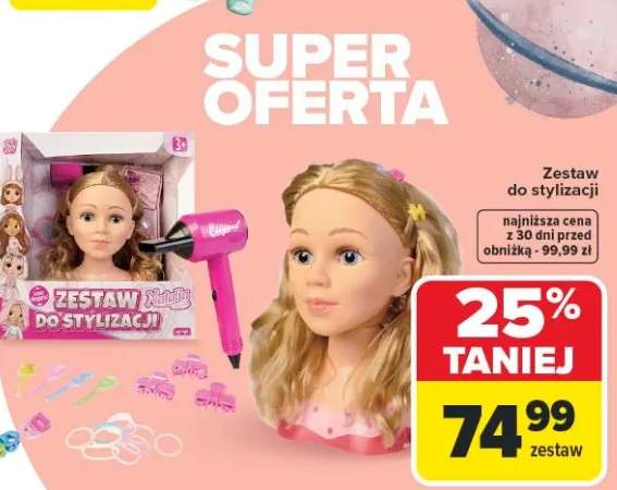 głowa do stylizacji