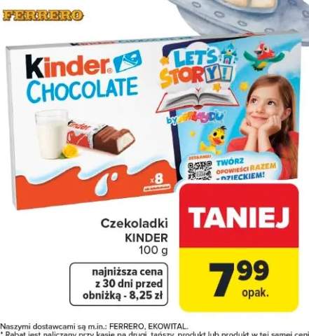 czekoladki Kinder
