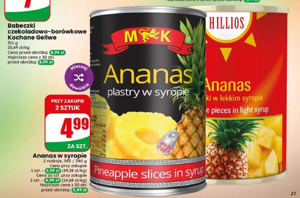 ananas w puszce