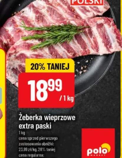 żeberka wieprzowe