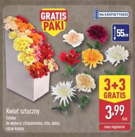 kwiaty sztuczne
